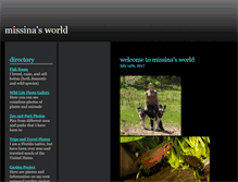 Tablet Screenshot of missina.net